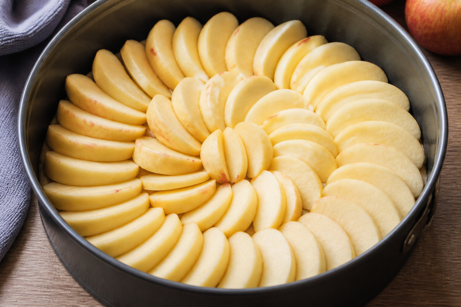 Montage et cuisson pour éviter les pommes gorgées d'eau
