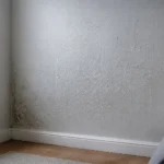 Condensation et moisissure sur mur interieur