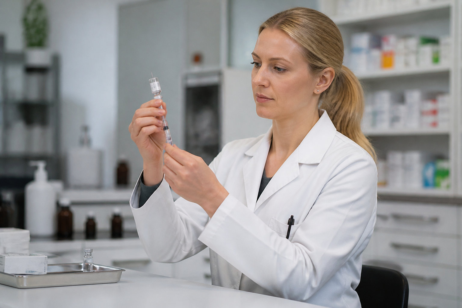 Déroulement de l'injection en pharmacie : coût et organisation