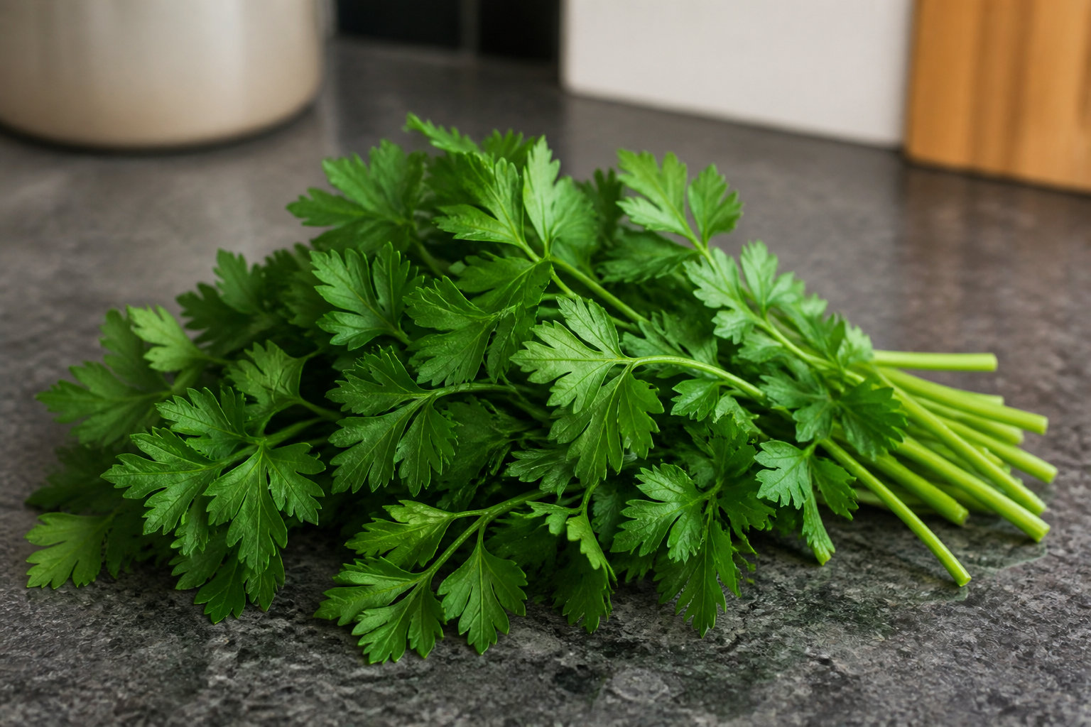 Le persil, un dépuratif riche en nutriments
