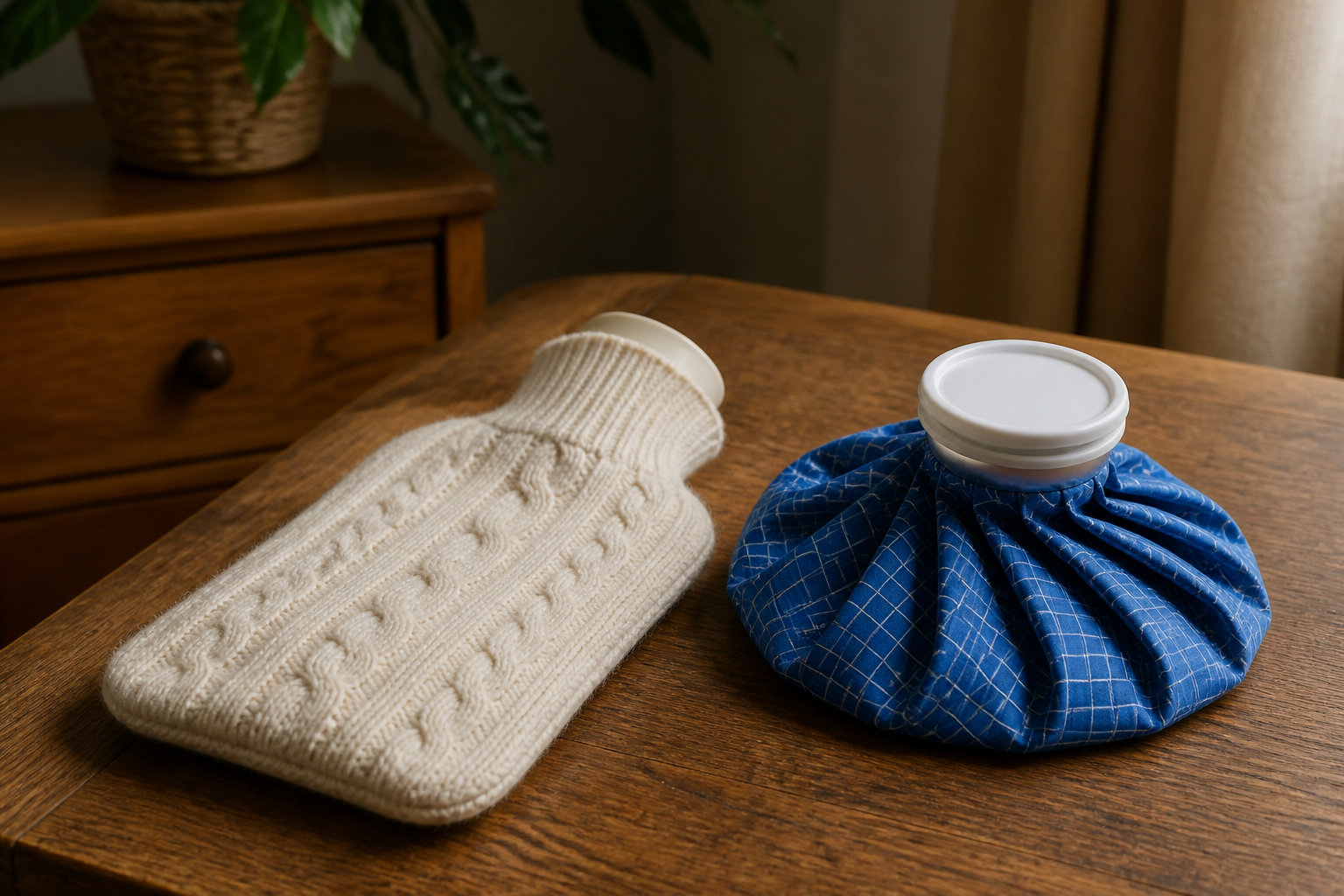 Alternance thermique et postures de repos pour un apaisement immédiat