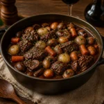 Boeuf bourguignon reconfortant