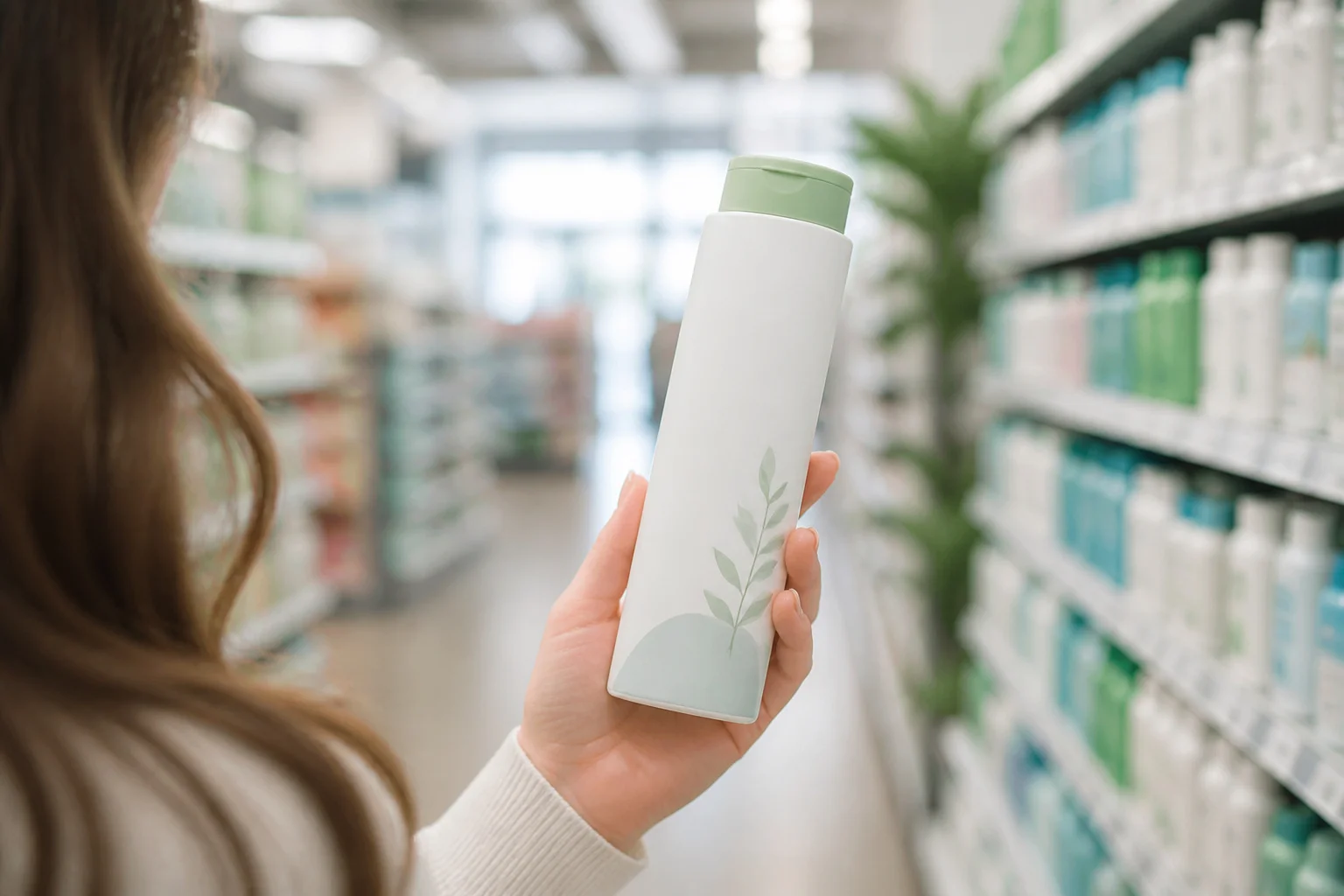 Shampoing minimaliste en rayon