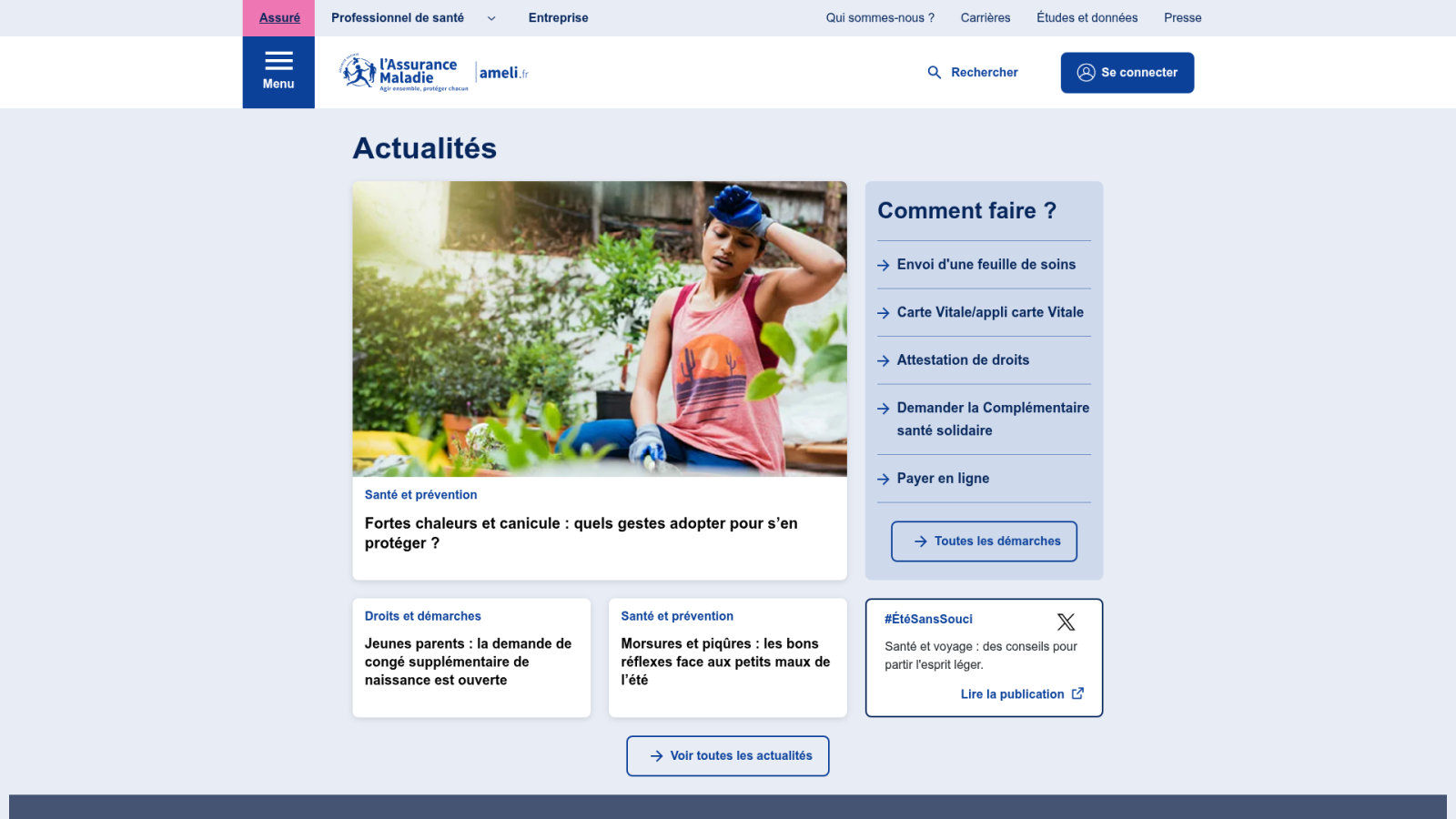 Comprendre les modalités de prise en charge par l'Assurance Maladie