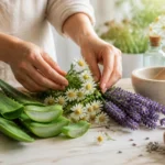 Preparation dherbes medicinales naturelles
