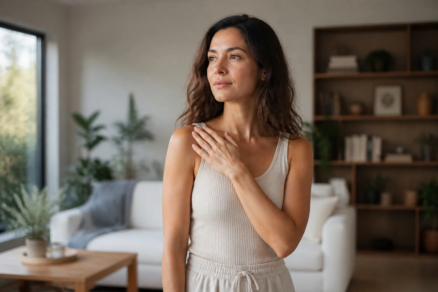 Serenite et bien etre feminin