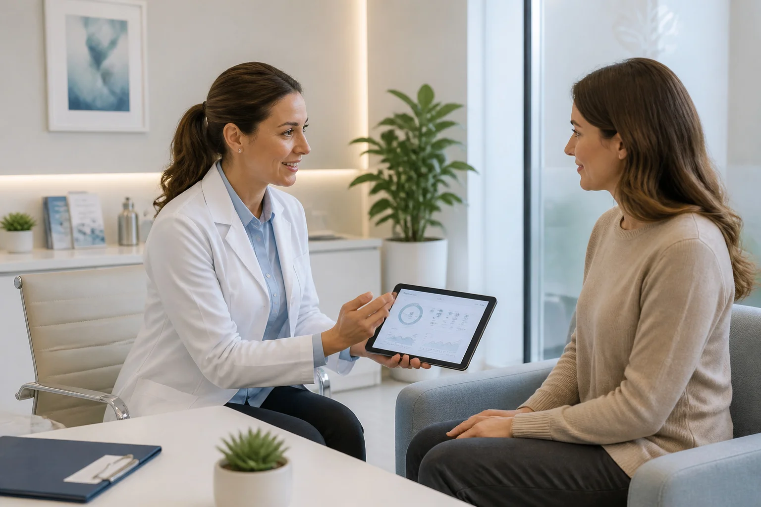 Consultation medicale moderne