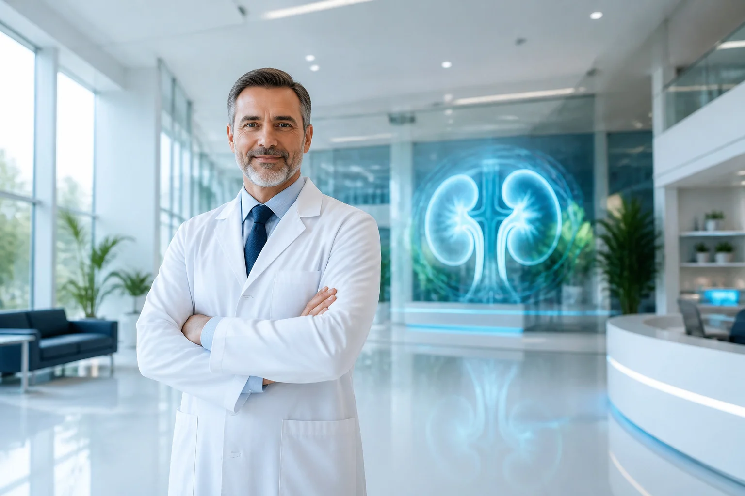 Expert en nephrologie et reins sains