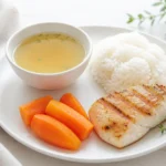 Repas leger et sain pour la digestion