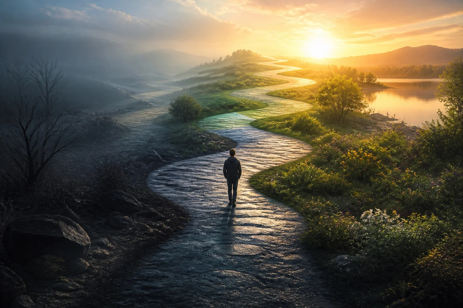 Le chemin de la guerison