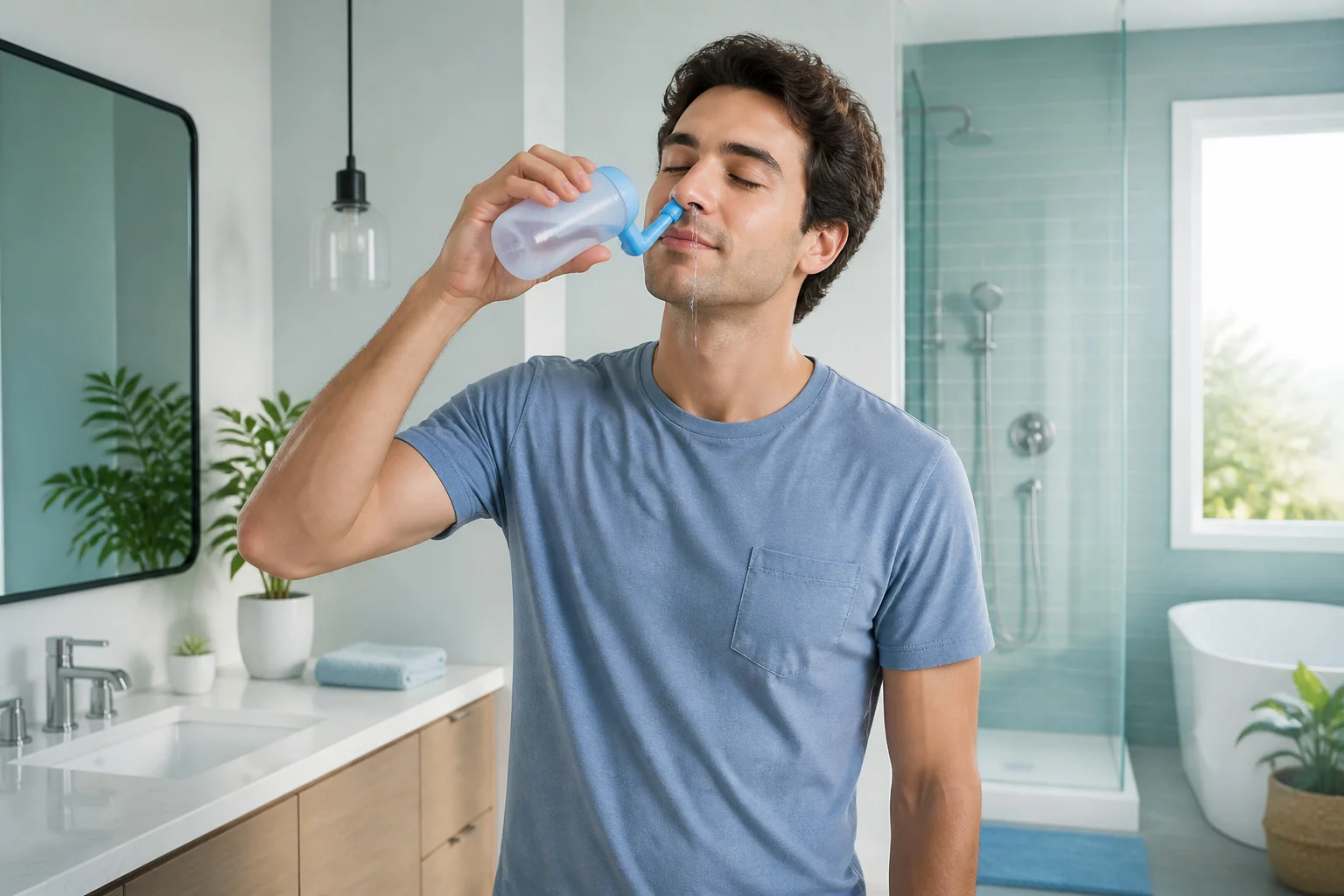 Soin nasal pour une respiration claire