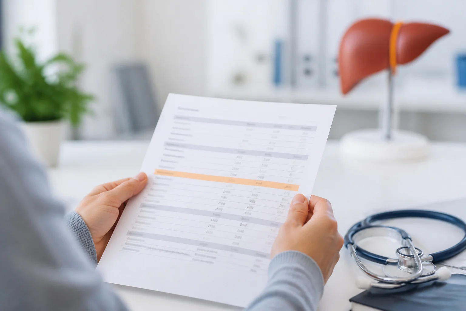 Examen des resultats medicaux