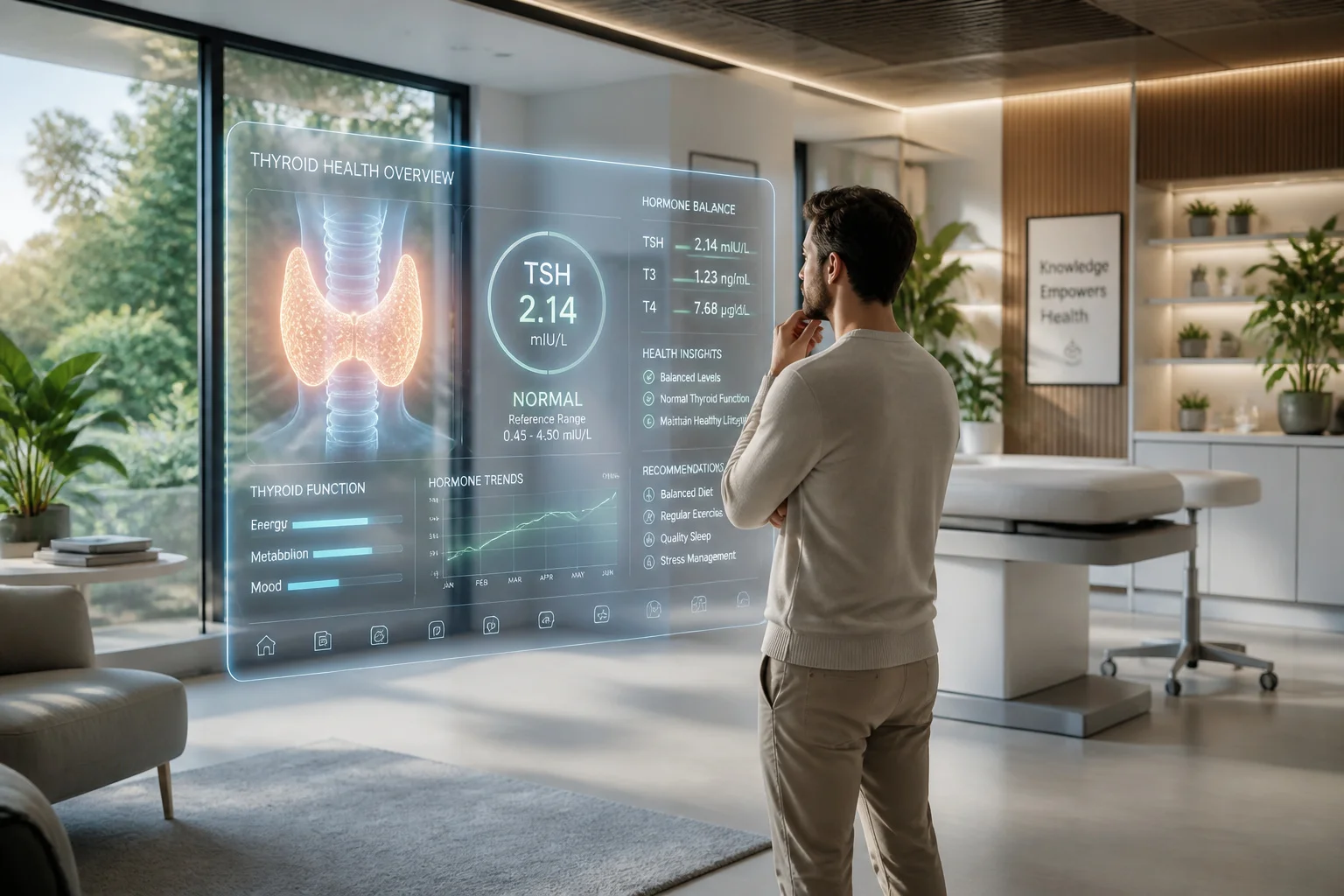 Sante thyroidienne analyse holographique