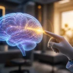 Diagnostic du cerveau par faisceau lumineux